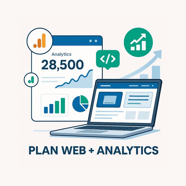 Plan web con analytics para PYMES