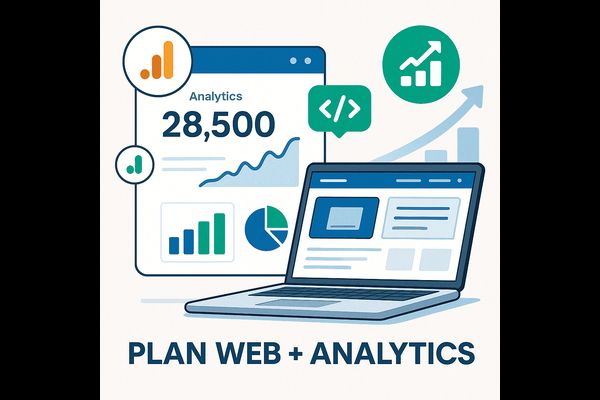 Plan web con analytics para PYMES